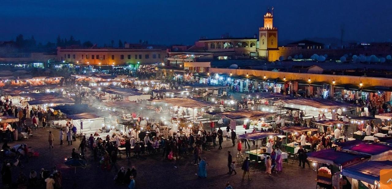 Appartement Funny House A Place Jamaa El Fna De Marrakech Marrakesh Bagian luar foto